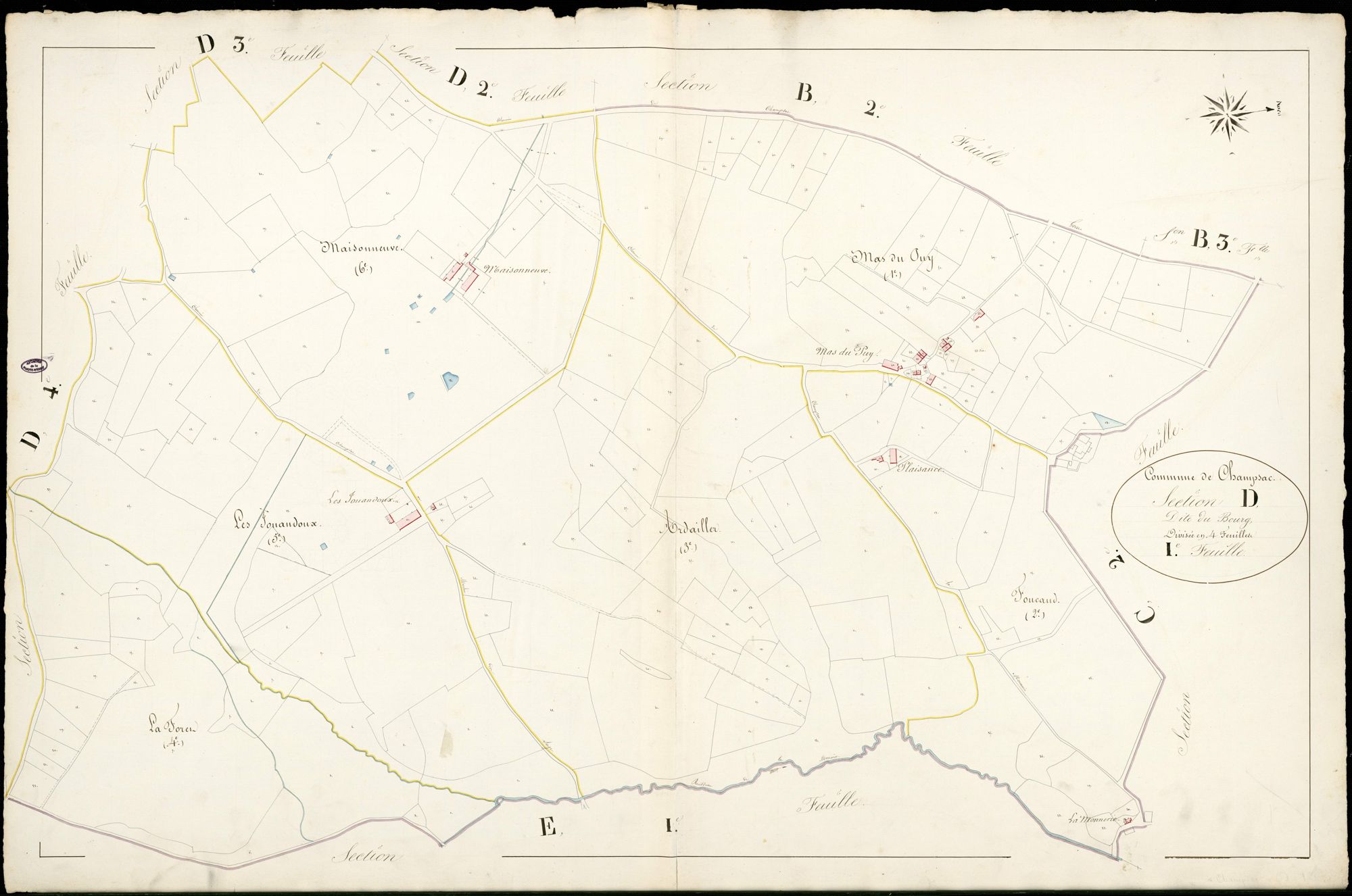 Champsac 3 P 46 / 1 1839