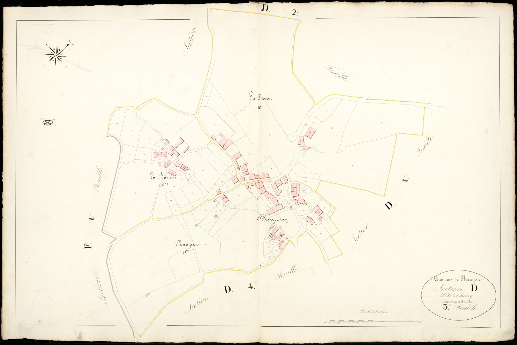 Champsac 3 P 46 / 1 1839
