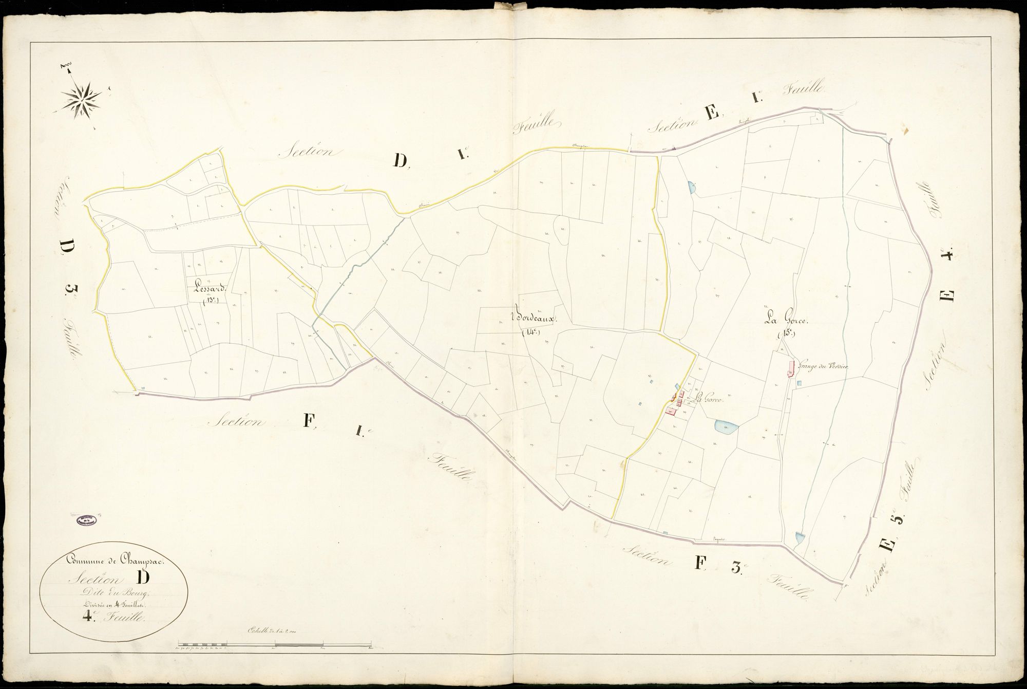 Champsac 3 P 46 / 1 1839