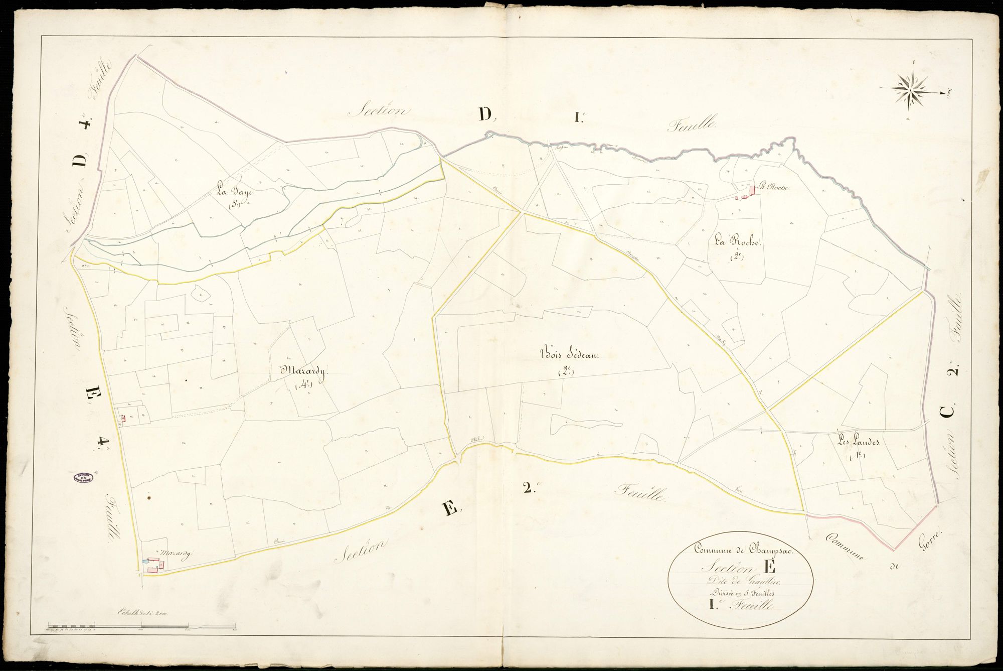 Champsac 3 P 46 / 1 1839