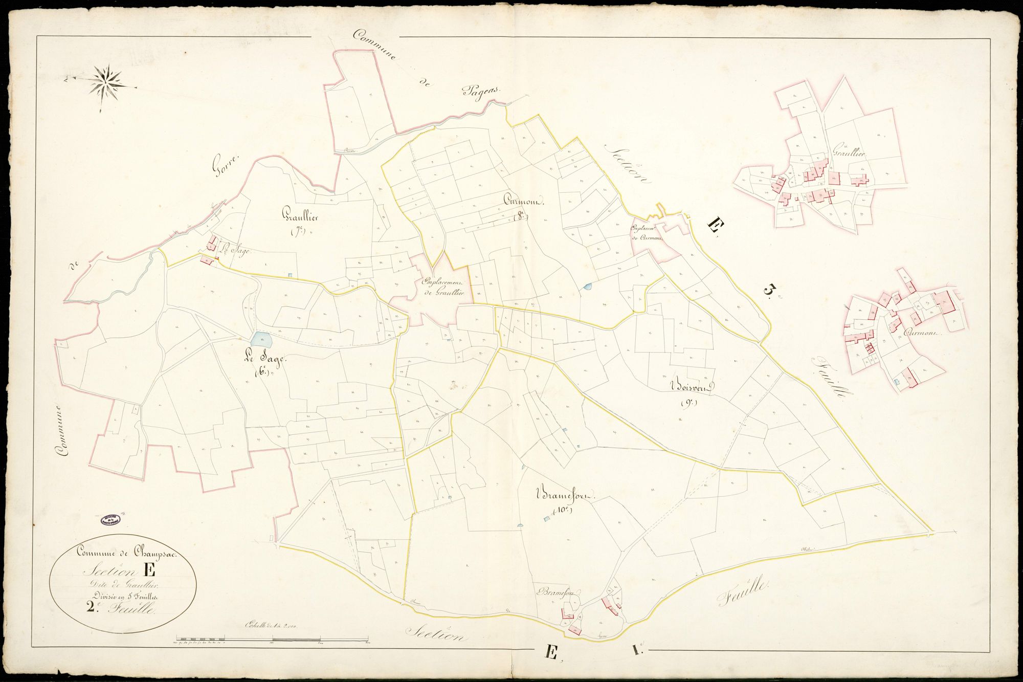 Champsac 3 P 46 / 1 1839