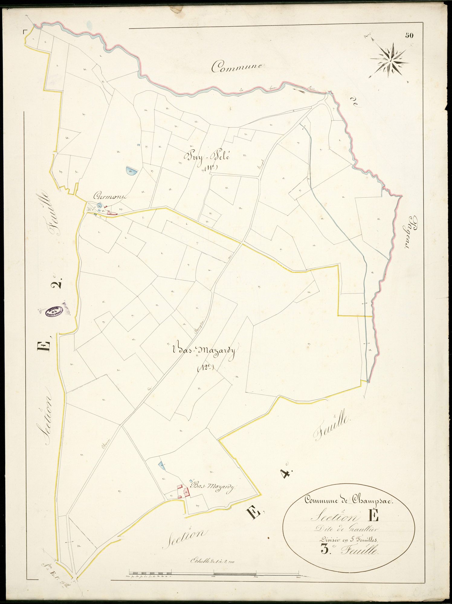 Champsac 3 P 46 / 1 1839