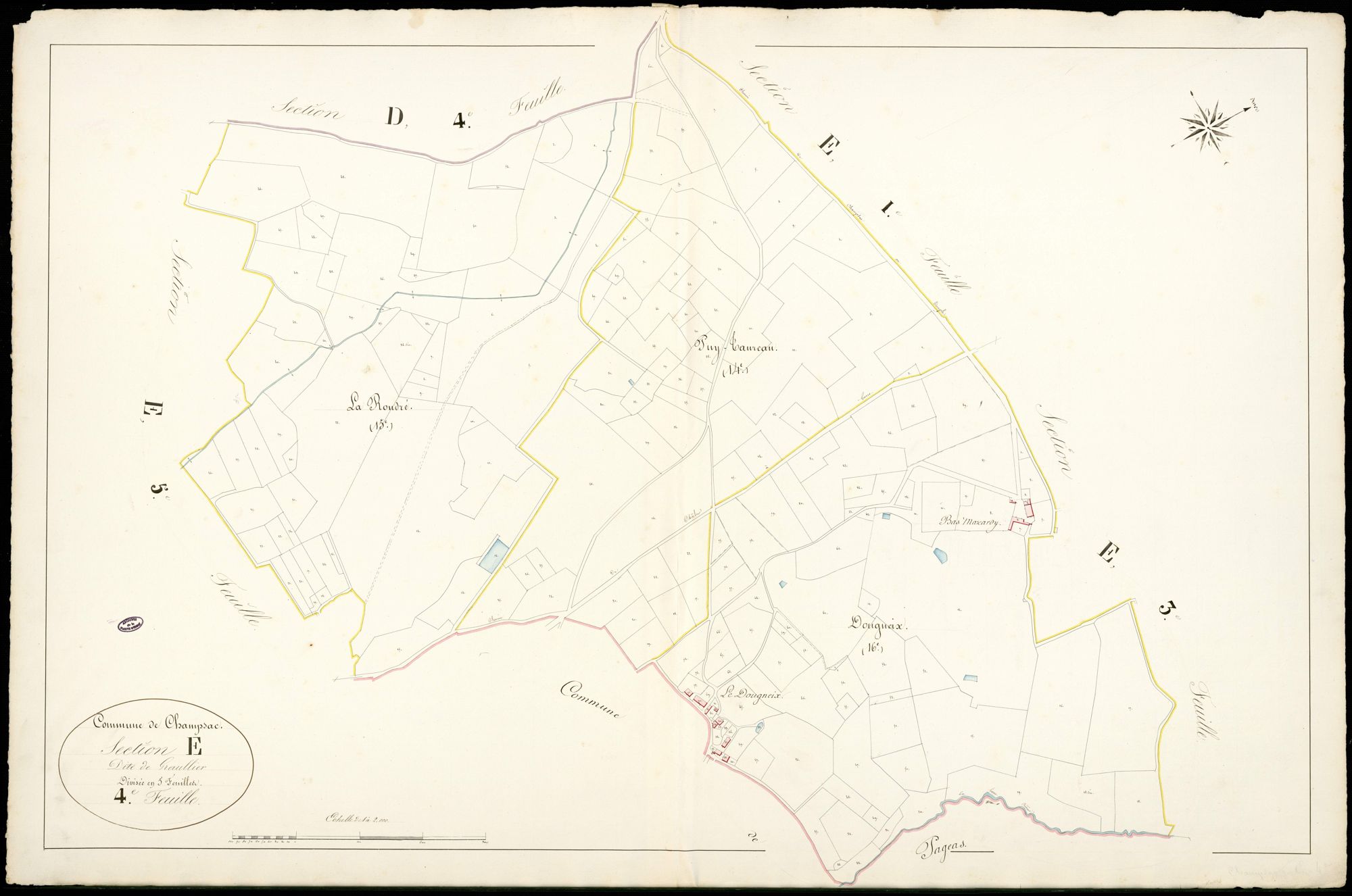 Champsac 3 P 46 / 1 1839