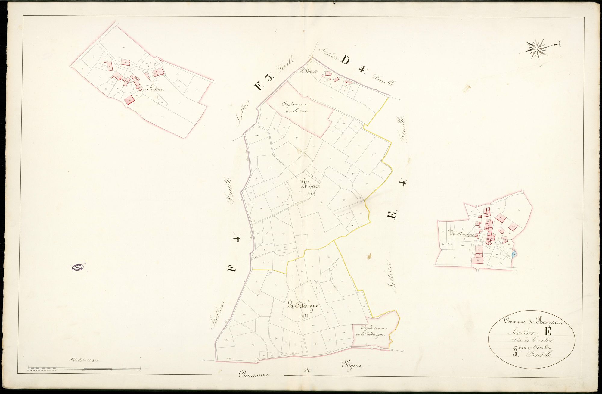 Champsac 3 P 46 / 1 1839
