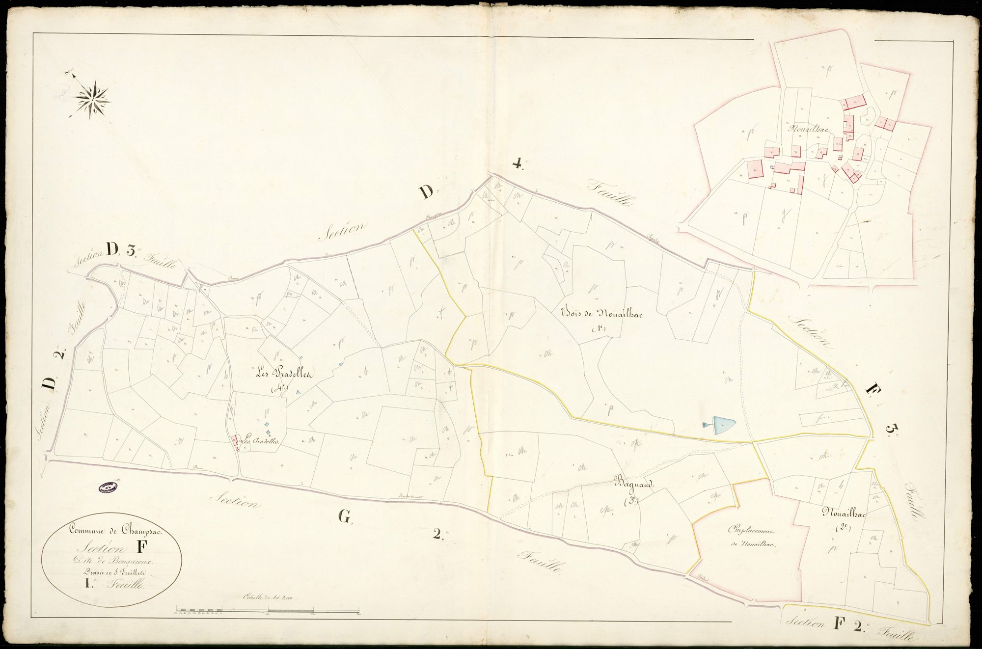 Champsac 3 P 46 / 1 1839
