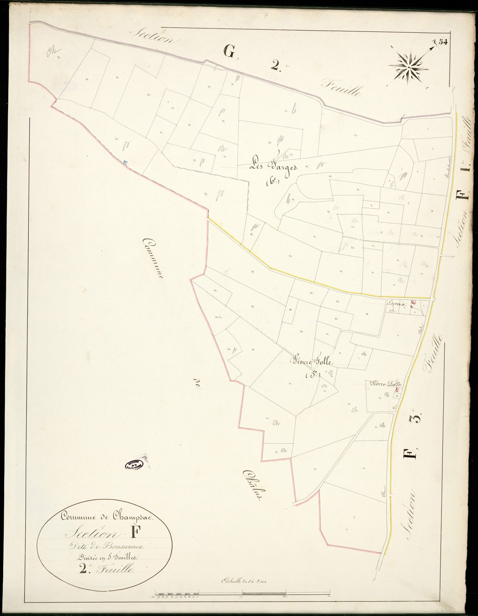 Champsac 3 P 46 / 1 1839