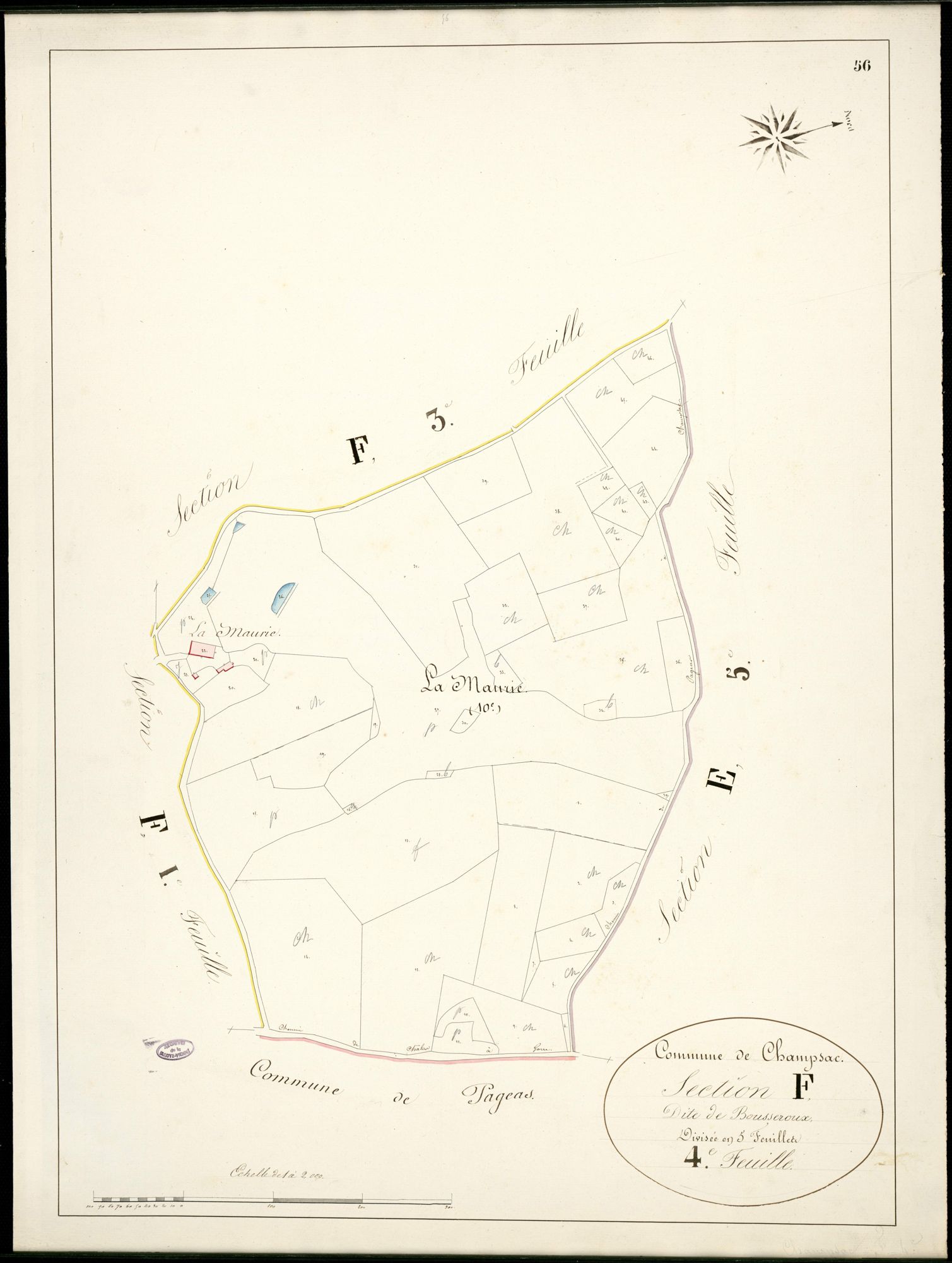 Champsac 3 P 46 / 1 1839