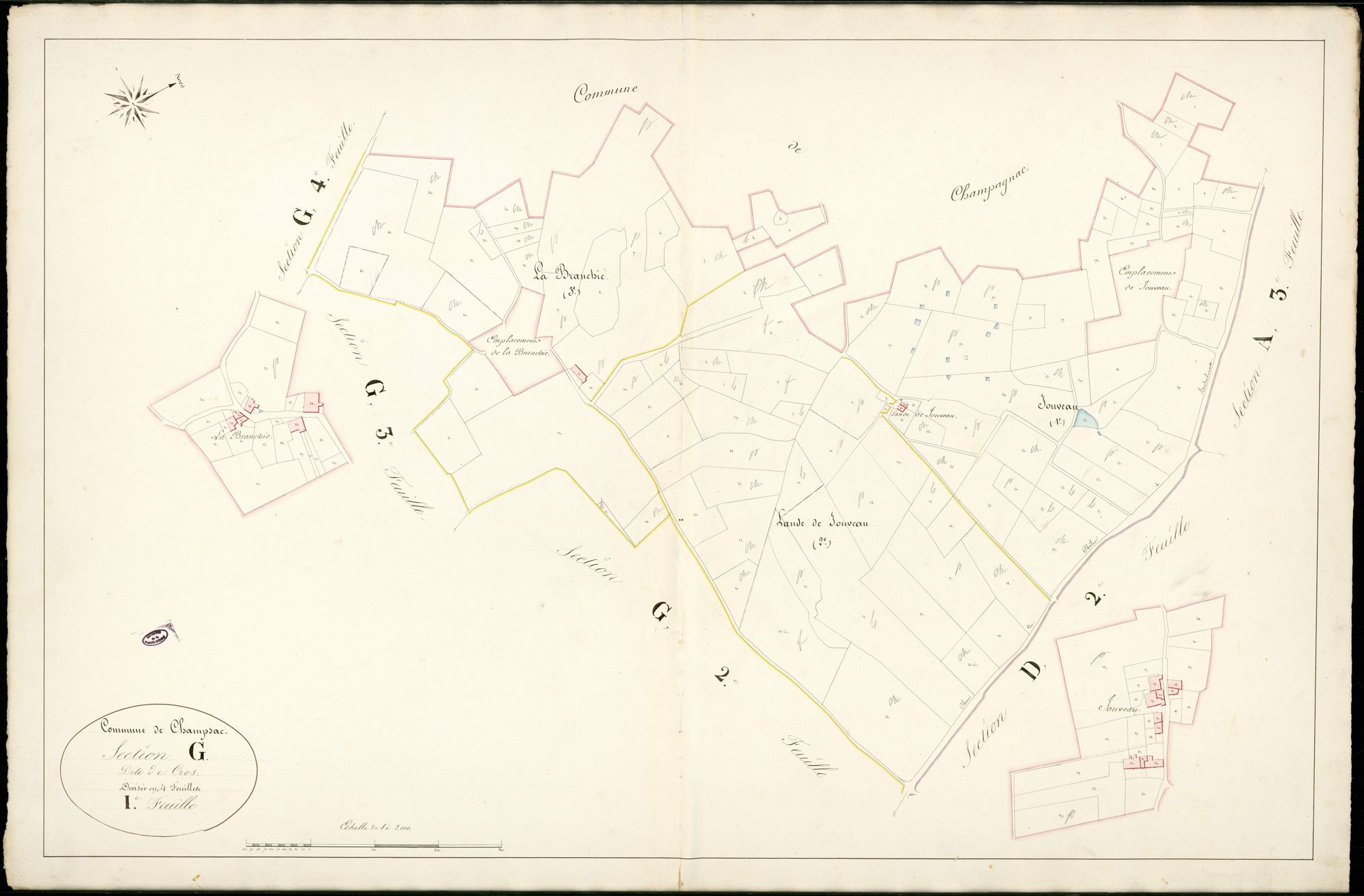 Champsac 3 P 46 / 1 1839