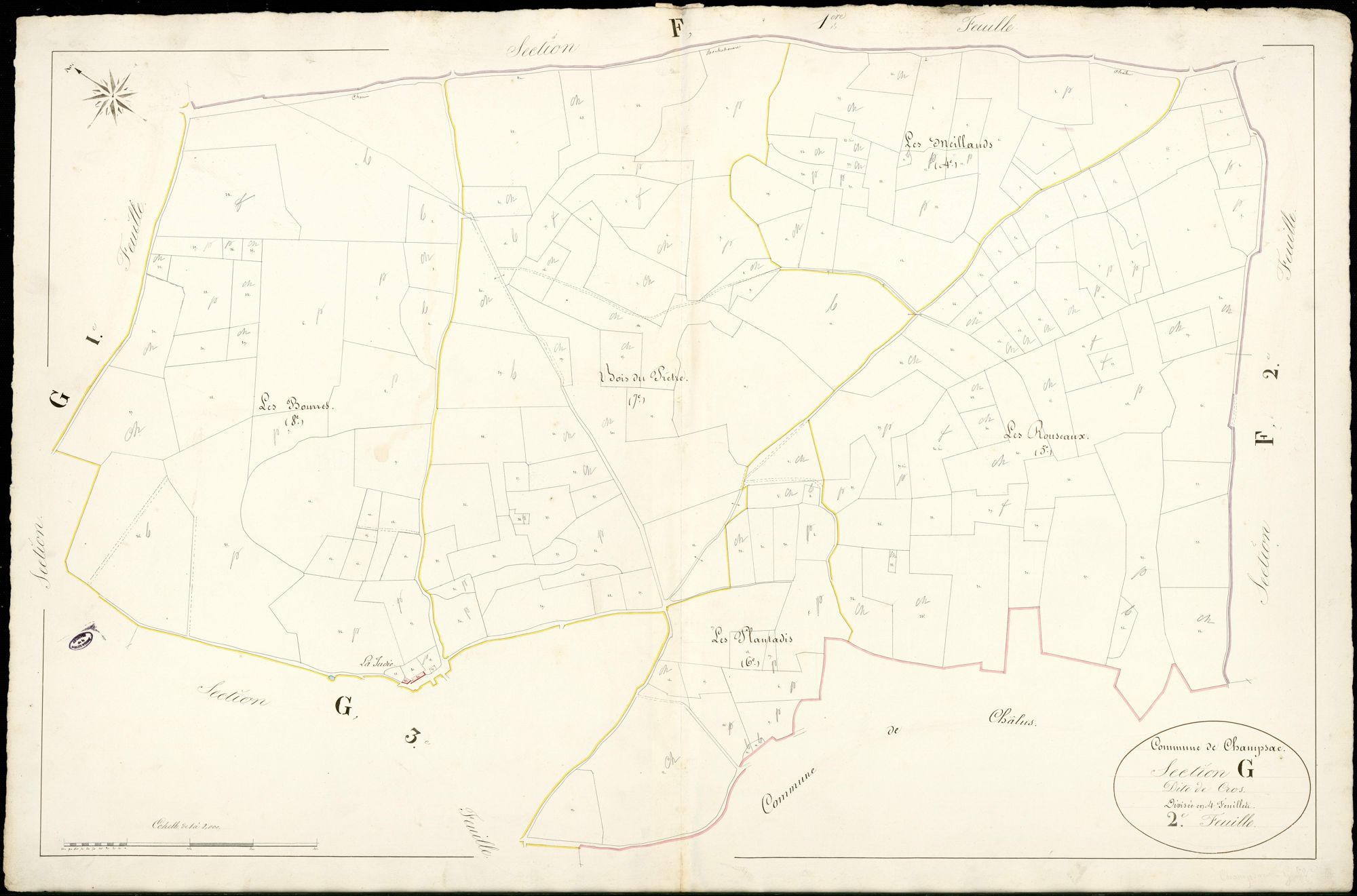 Champsac 3 P 46 / 1 1839