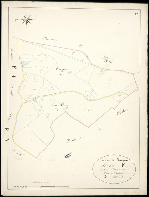 Champsac 3 P 46 / 1 1839