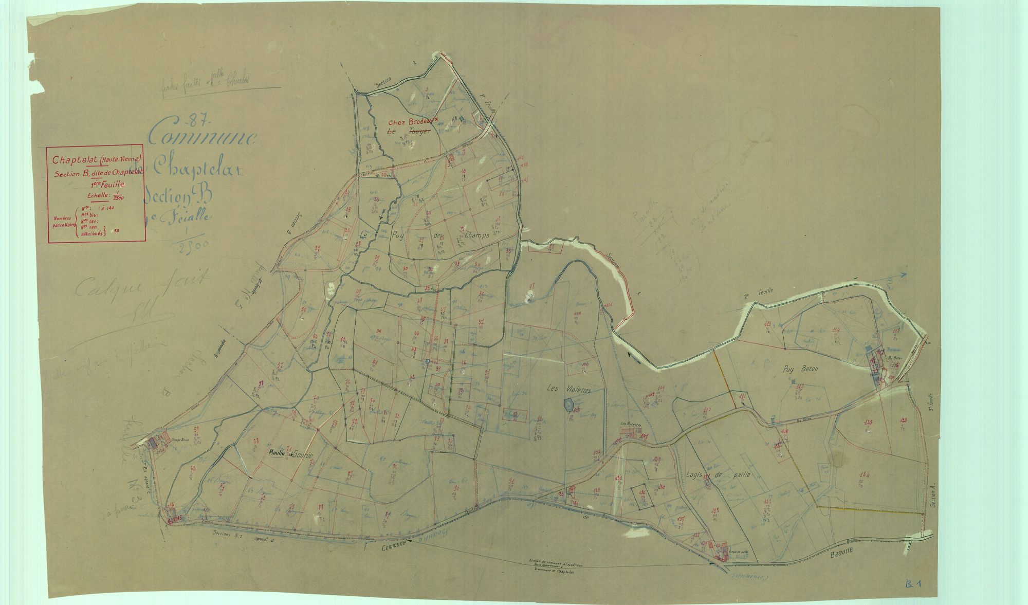 Chaptelat 1203 W 22 1933