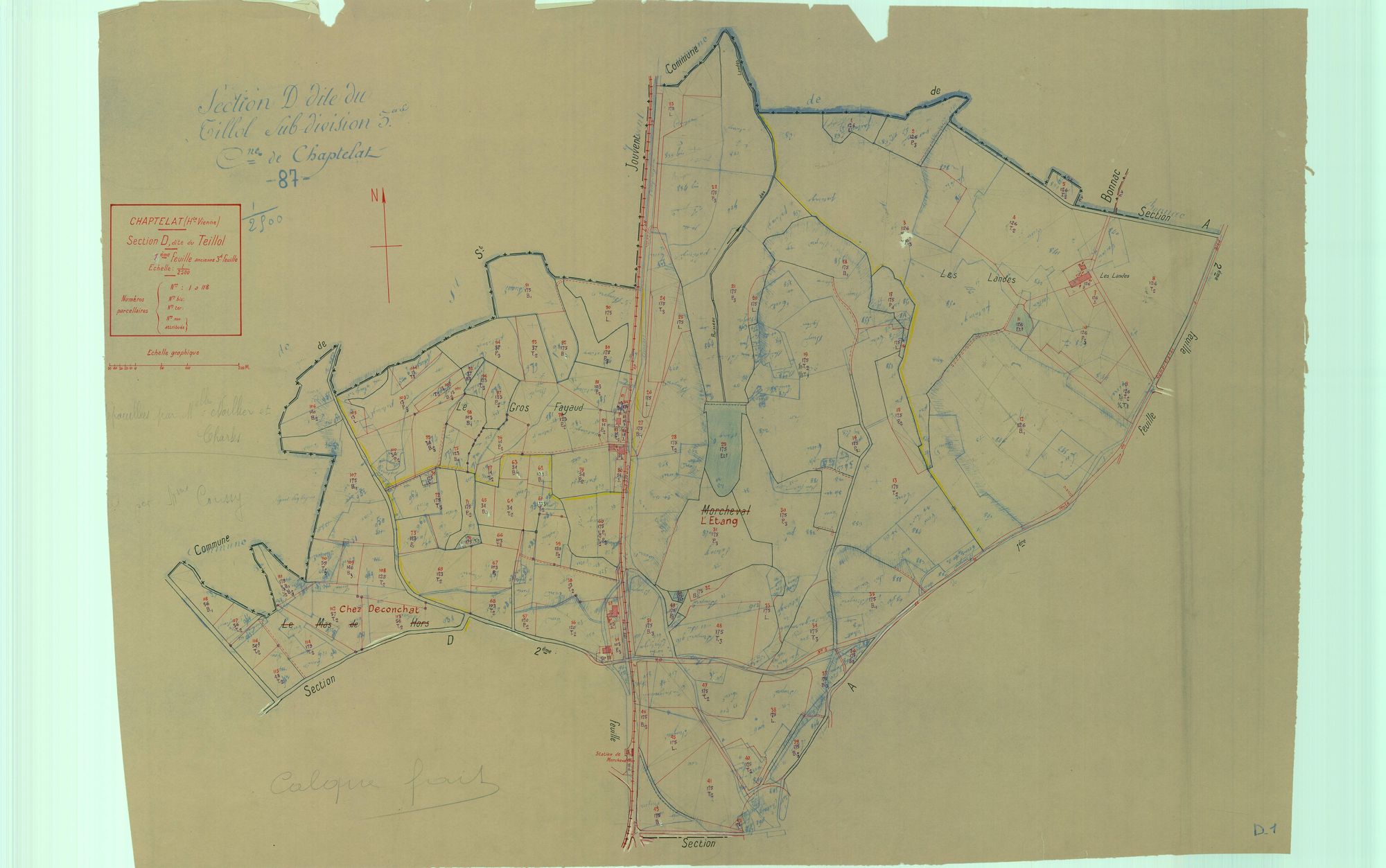 Chaptelat 1203 W 22 1933