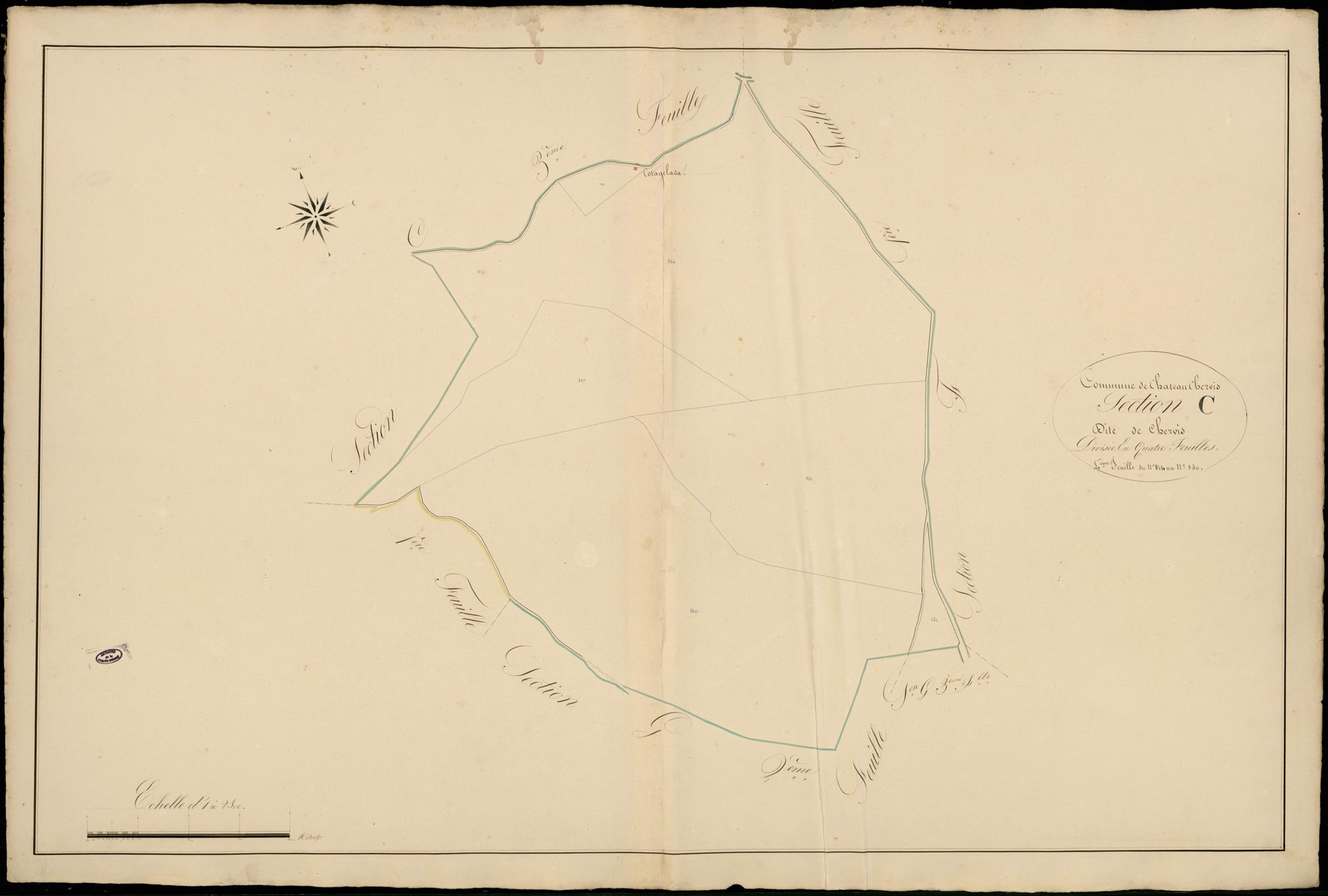 Château-Chervix 3 P 49 / 1 1831