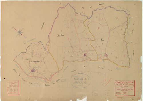 Château-Chervix 1203 W 23 1947