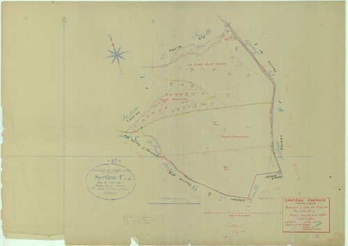Château-Chervix 1203 W 23 1947
