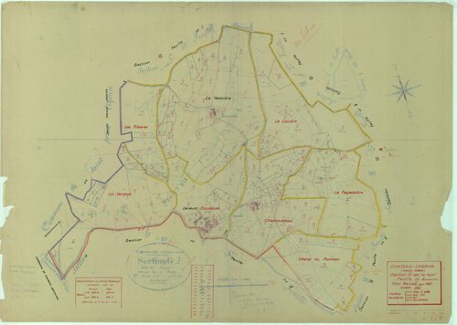 Château-Chervix 1203 W 23 1947