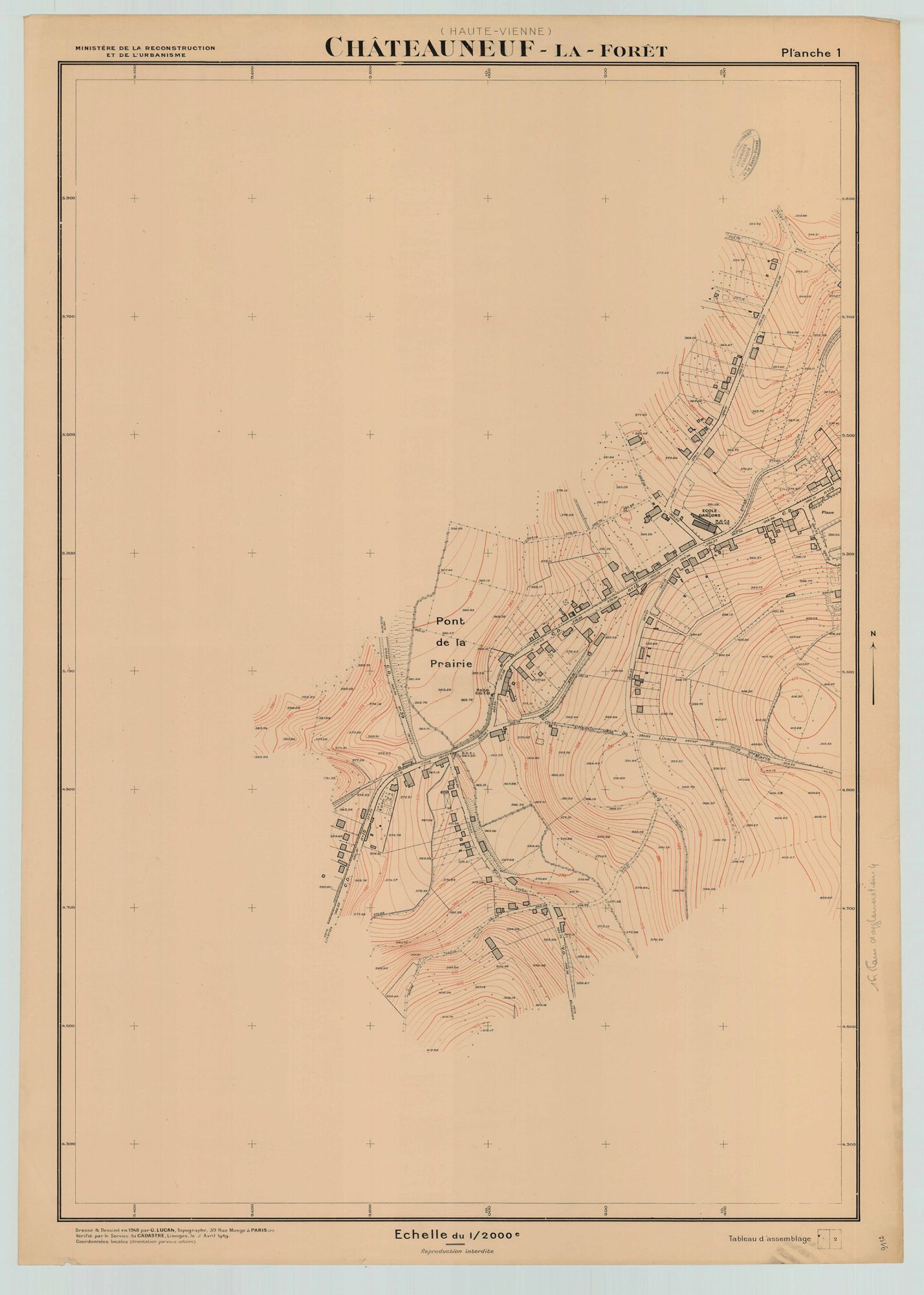 Châteauneuf-la-Forêt 1 Fi 470 1949
