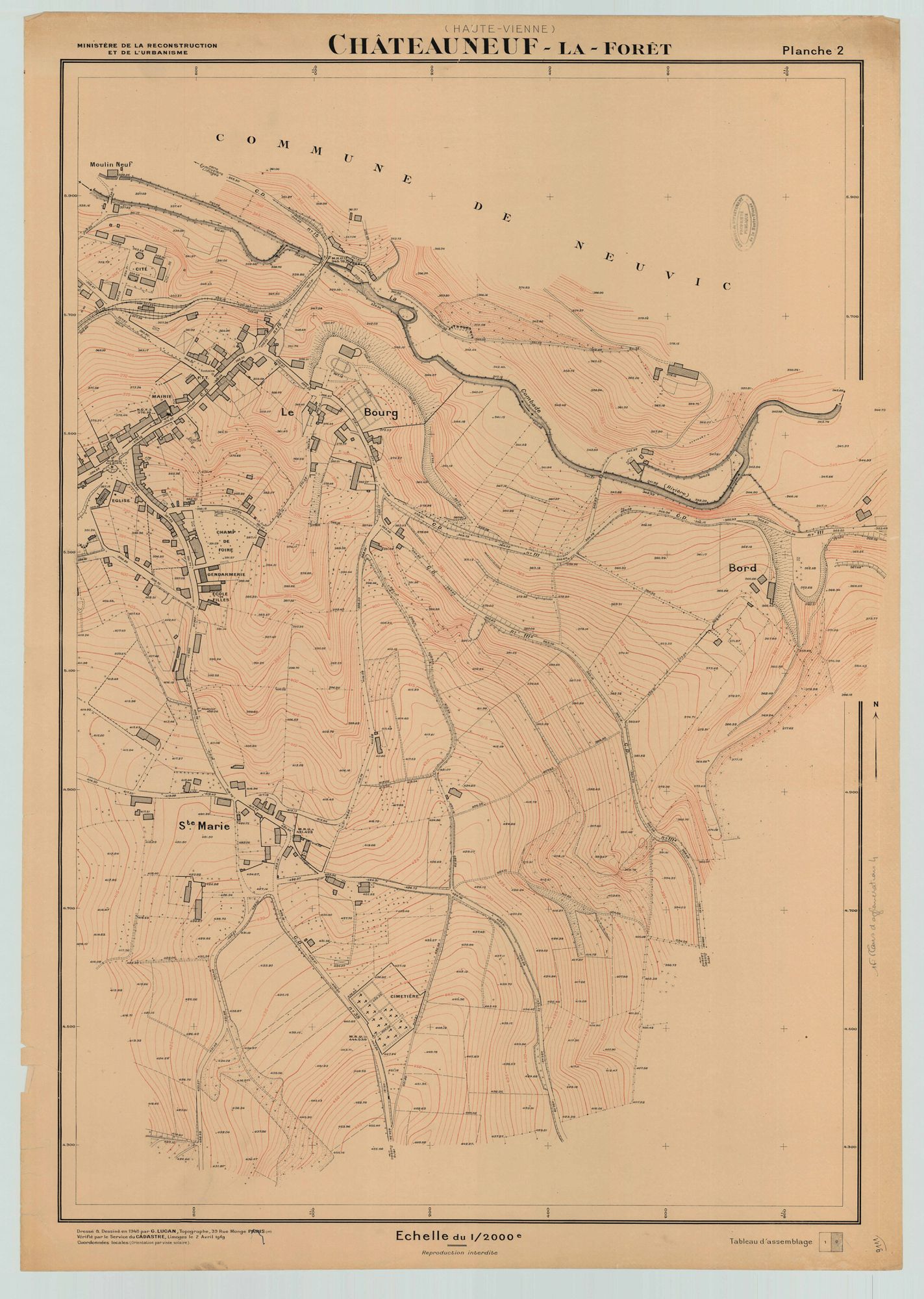 Châteauneuf-la-Forêt 1 Fi 471 1949