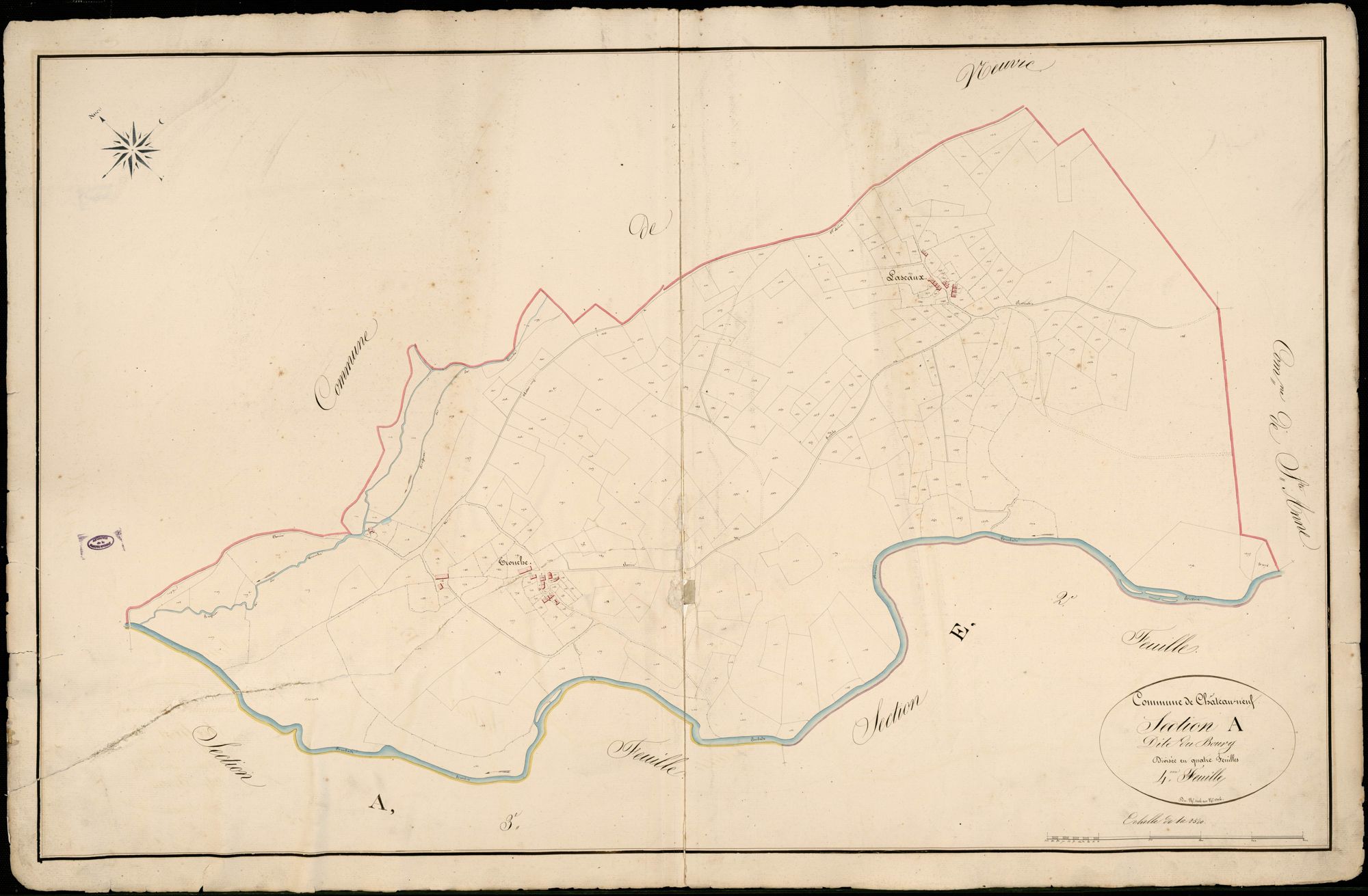 Châteauneuf-la-Forêt 3 P 50 / 1 1832