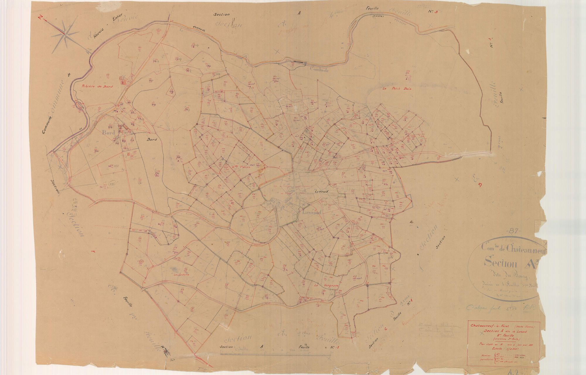 Châteauneuf-la-Forêt 1203 W 25 1954