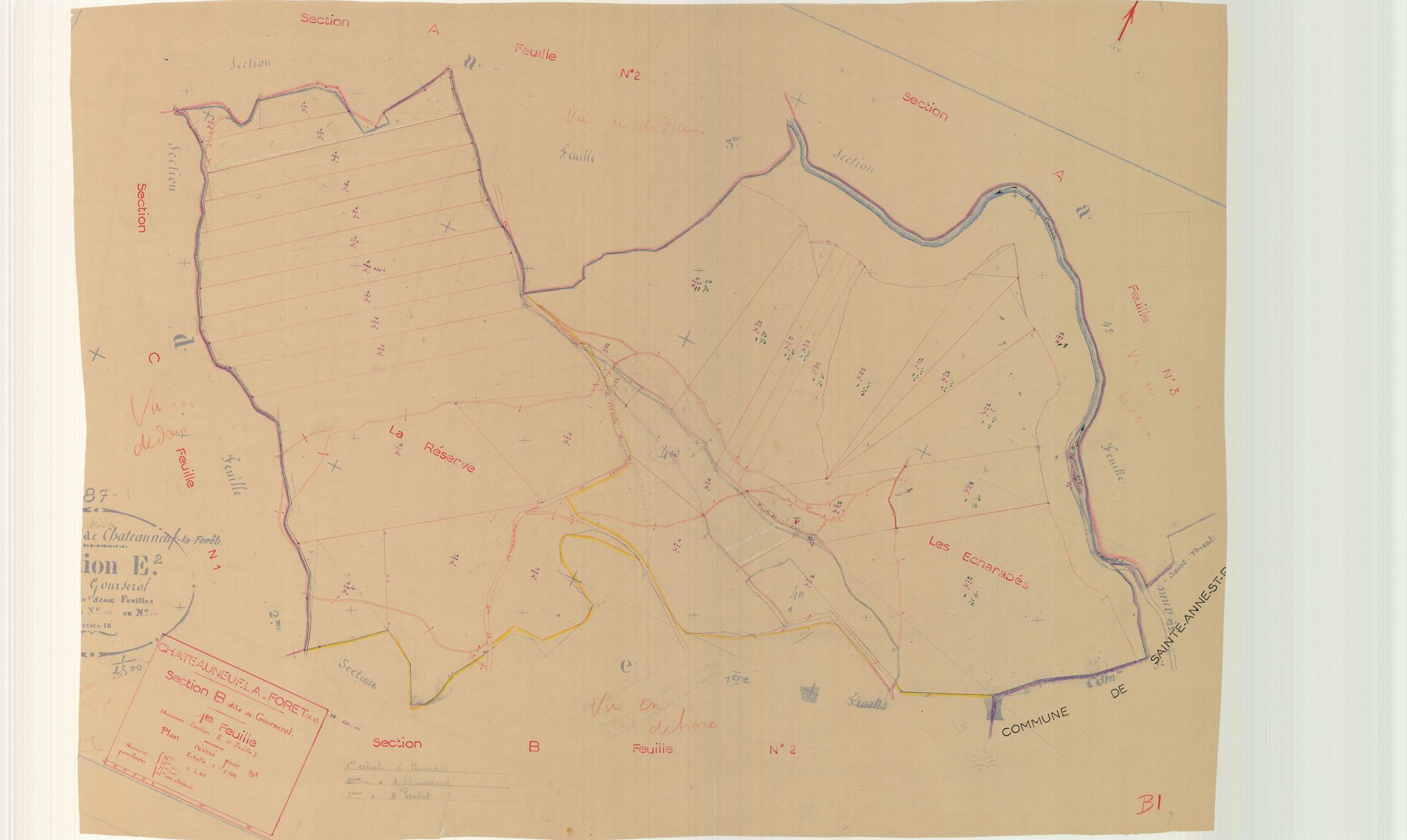 Châteauneuf-la-Forêt 1203 W 25 1954