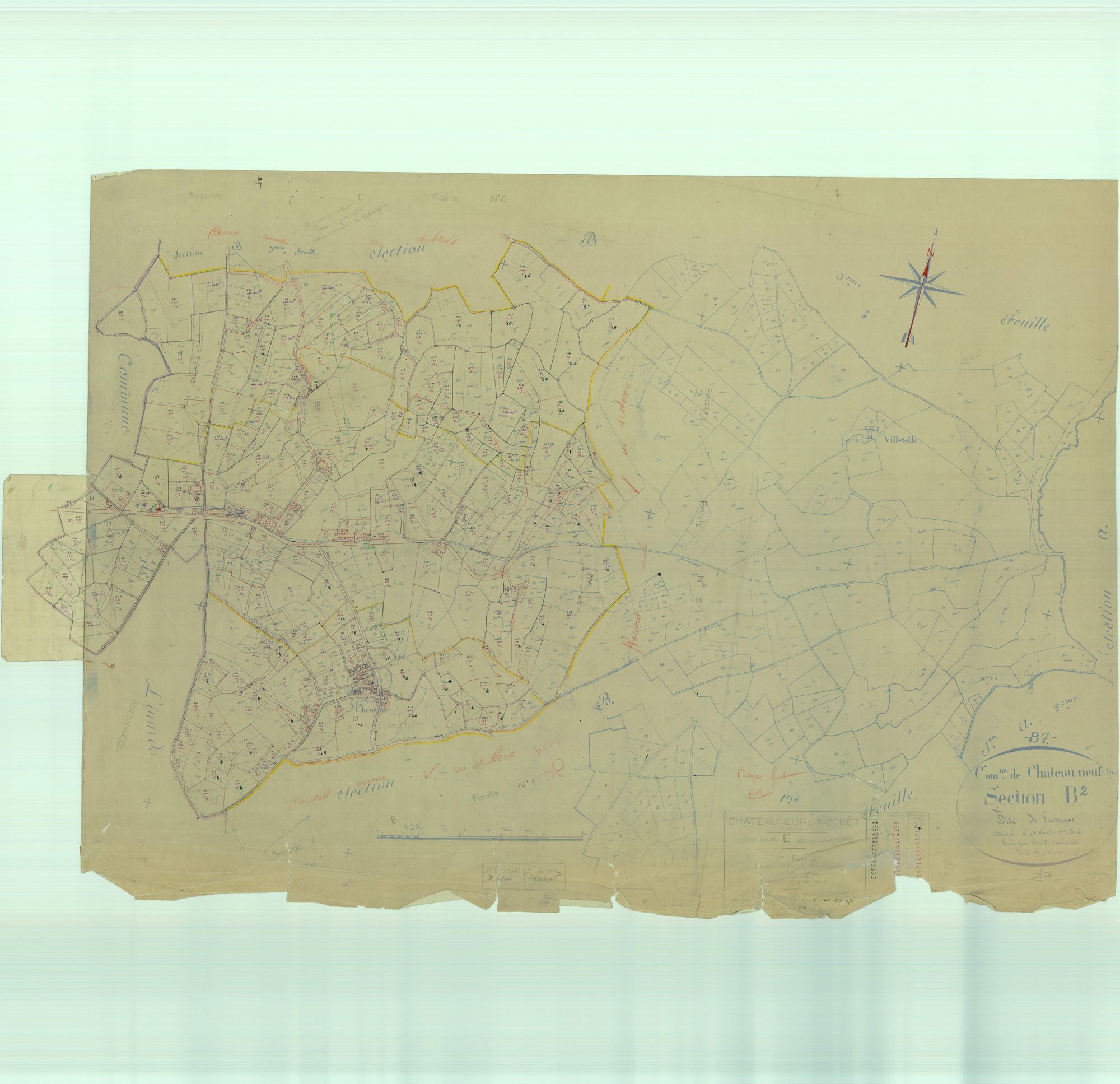 Châteauneuf-la-Forêt 1203 W 25 1954