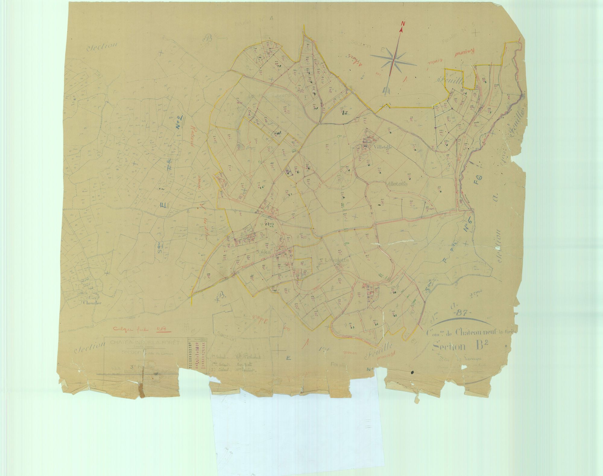 Châteauneuf-la-Forêt 1203 W 25 1954
