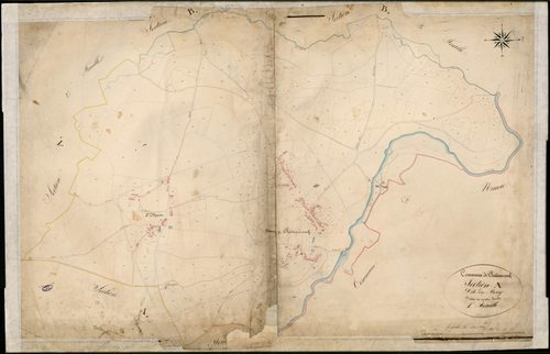 Châteauneuf-la-Forêt 3 P 50 / 1 1832