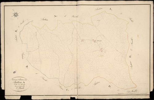 Châteauneuf-la-Forêt 3 P 50 / 1 1832