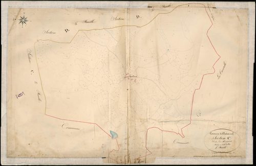 Châteauneuf-la-Forêt 3 P 50 / 1 1832