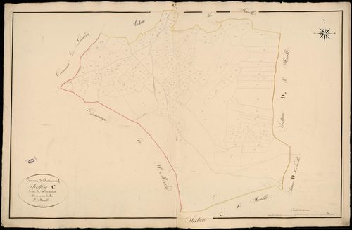 Châteauneuf-la-Forêt 3 P 50 / 1 1832