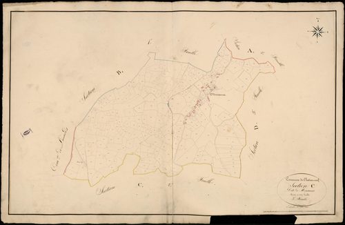 Châteauneuf-la-Forêt 3 P 50 / 1 1832