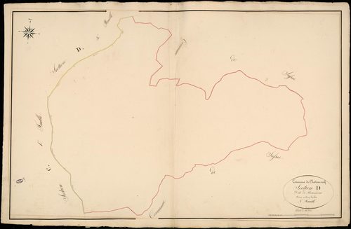 Châteauneuf-la-Forêt 3 P 50 / 1 1832