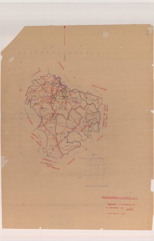 Châteauneuf-la-Forêt 1203 W 25 1954