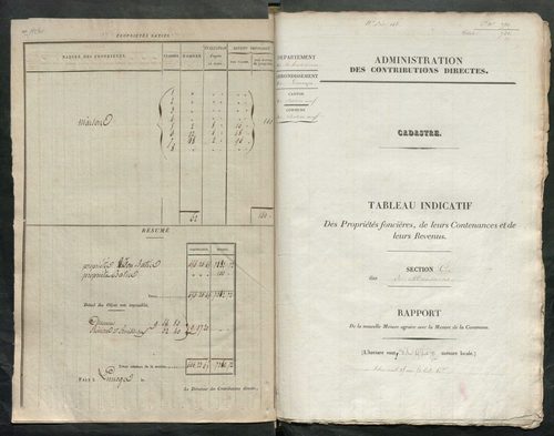 Châteauneuf-la-Forêt 3 P 50 / 2 1834