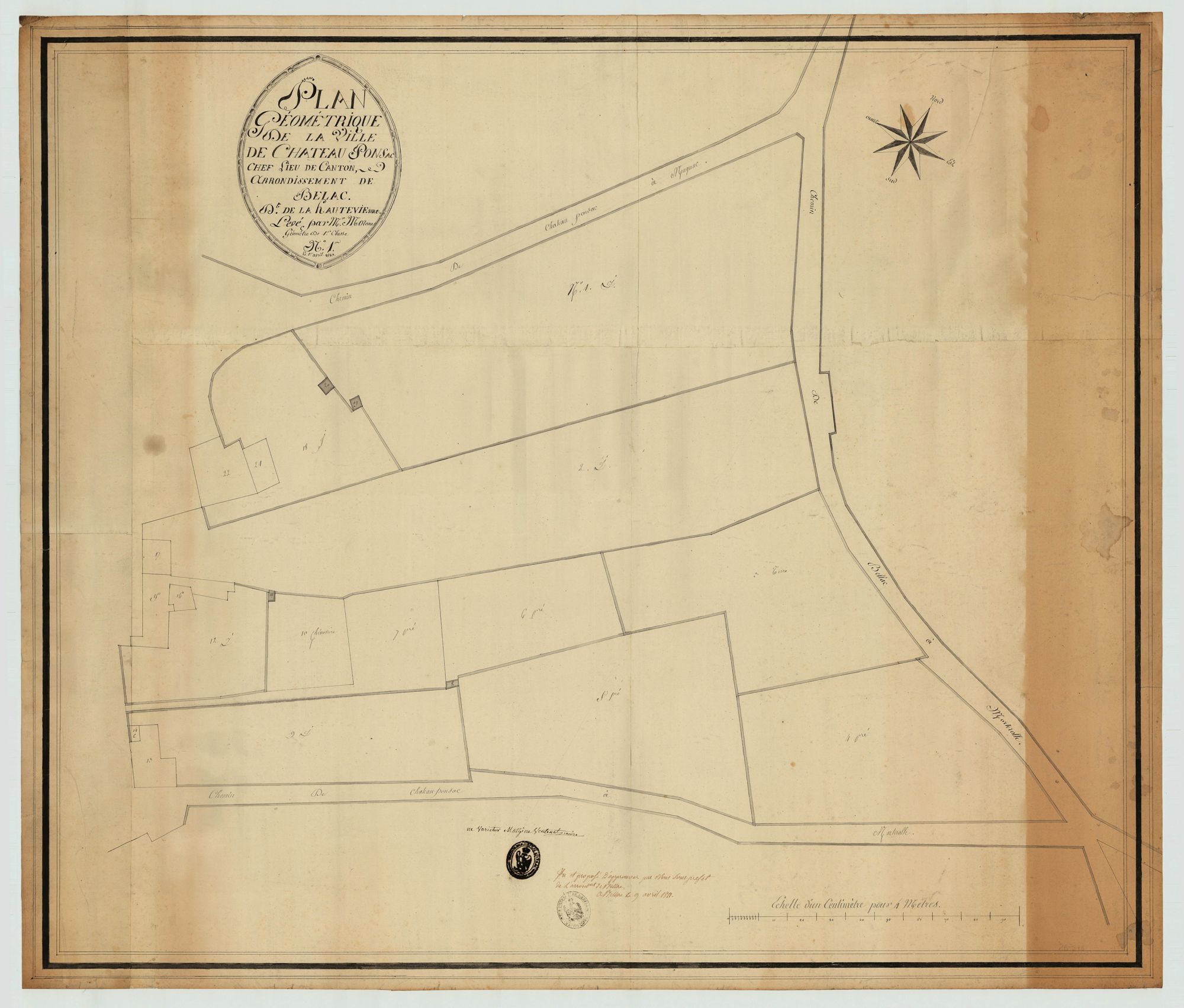 Châteauponsac 1 Fi 576 1810