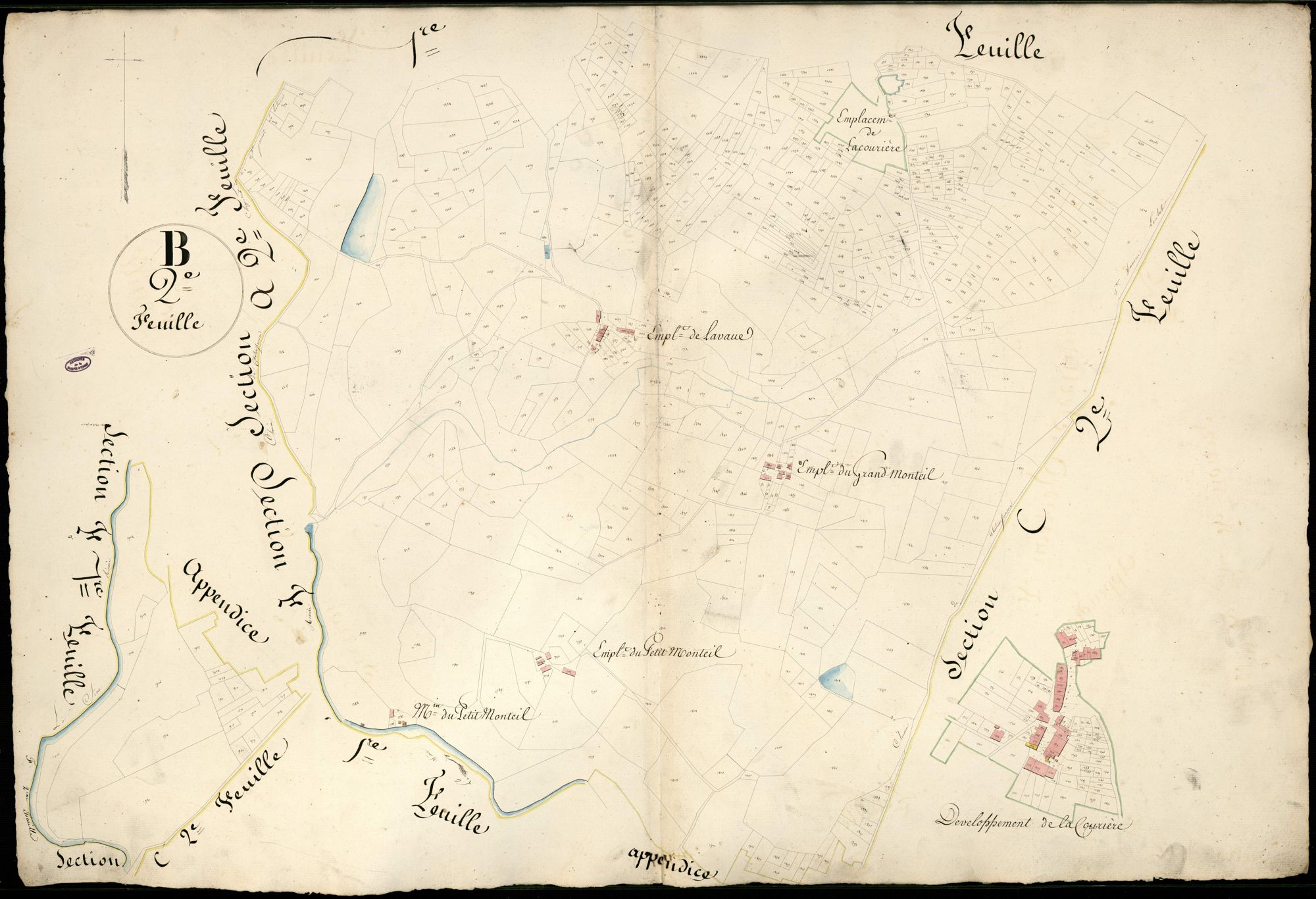 Châteauponsac 3 P 51 / 1 1828