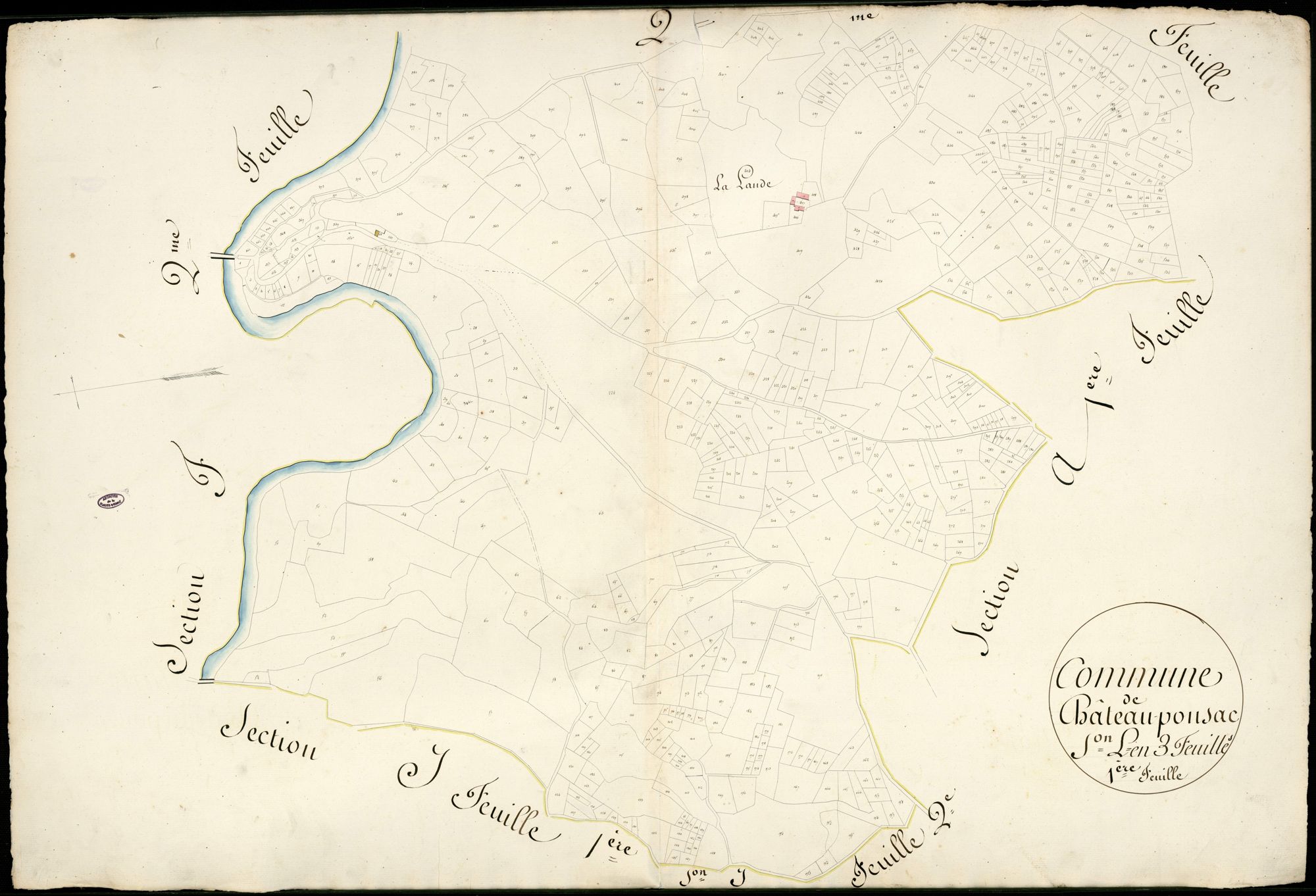 Châteauponsac 3 P 51 / 2 1828