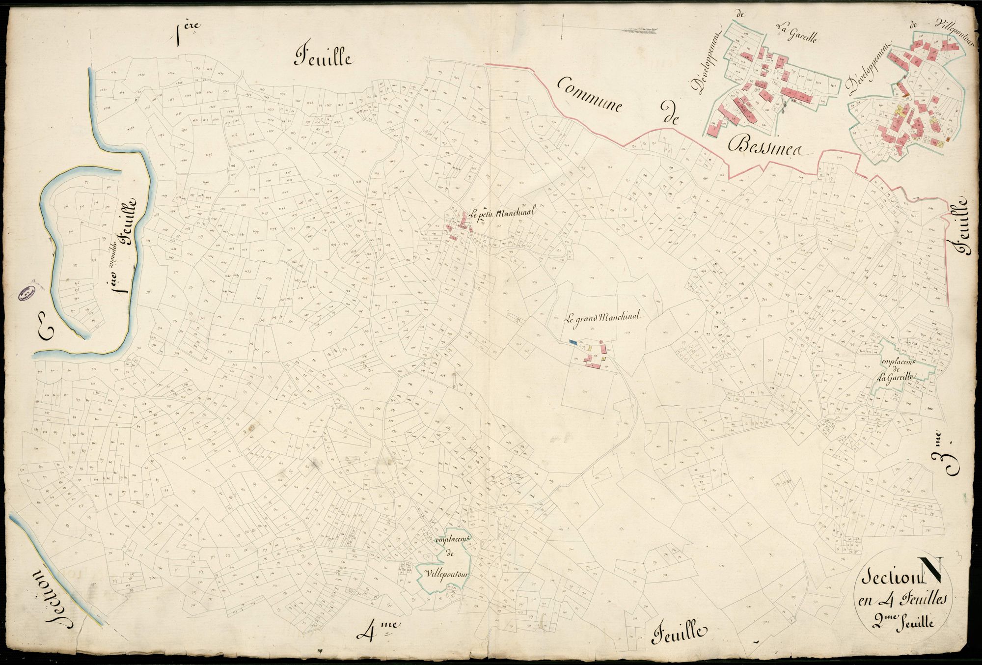 Châteauponsac 3 P 51 / 2 1828