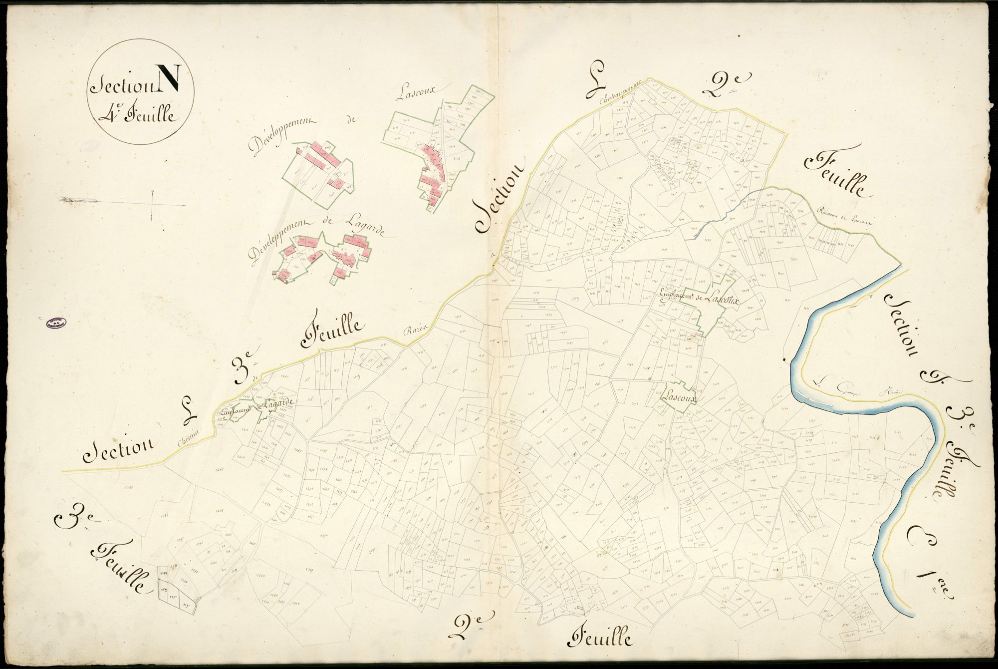 Châteauponsac 3 P 51 / 2 1828