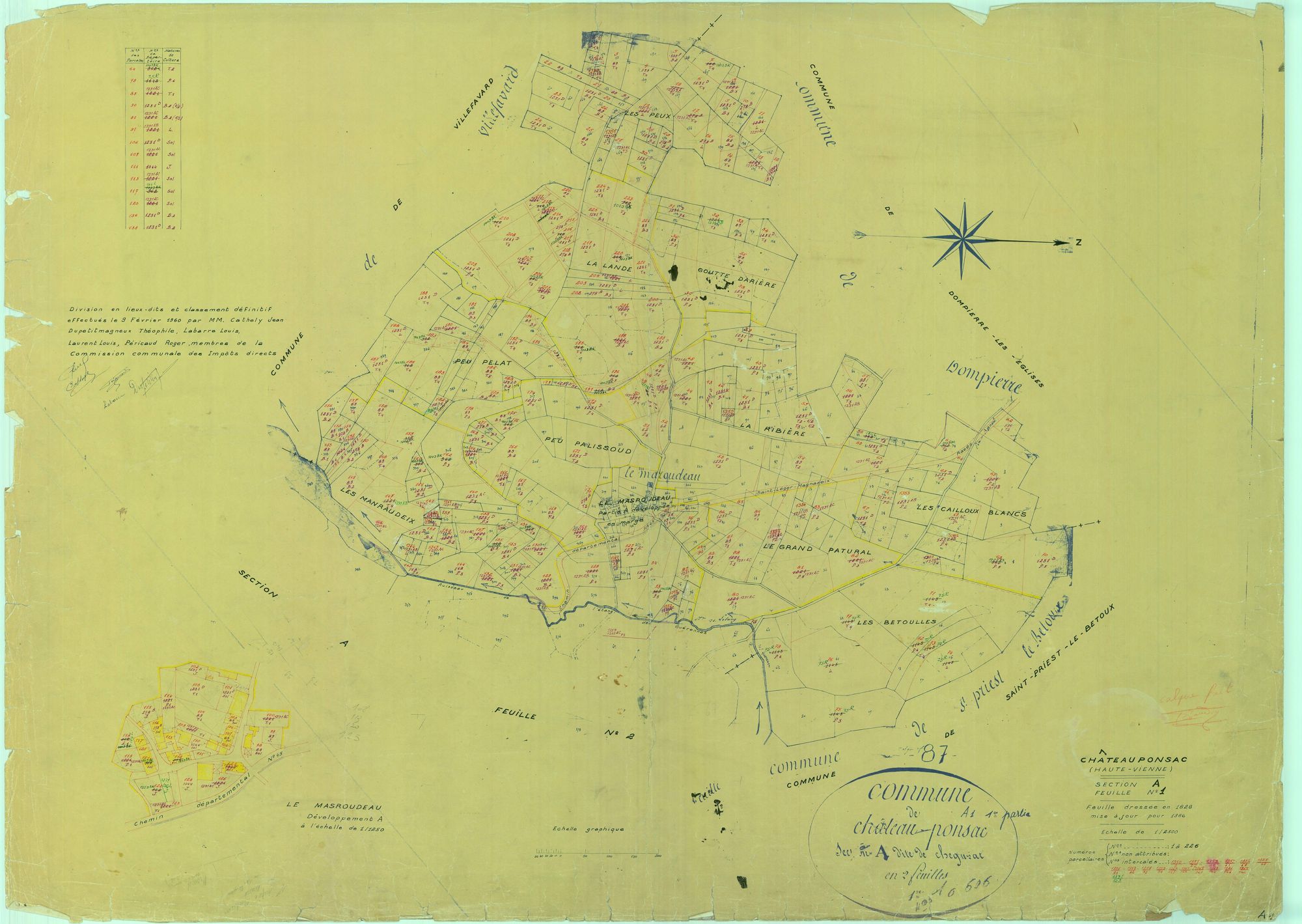 Châteauponsac 2241 W 18 1966
