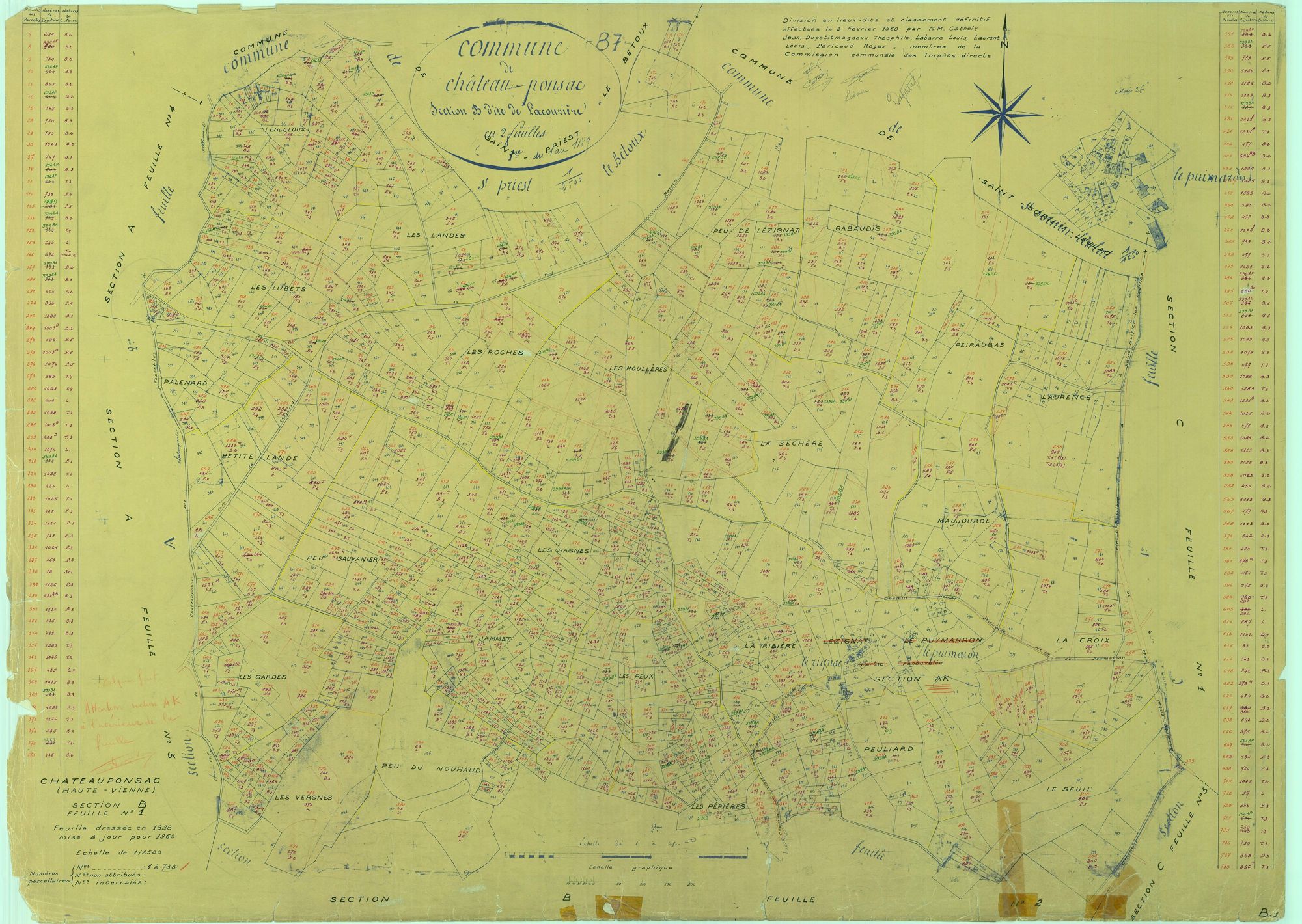 Châteauponsac 2241 W 18 1966