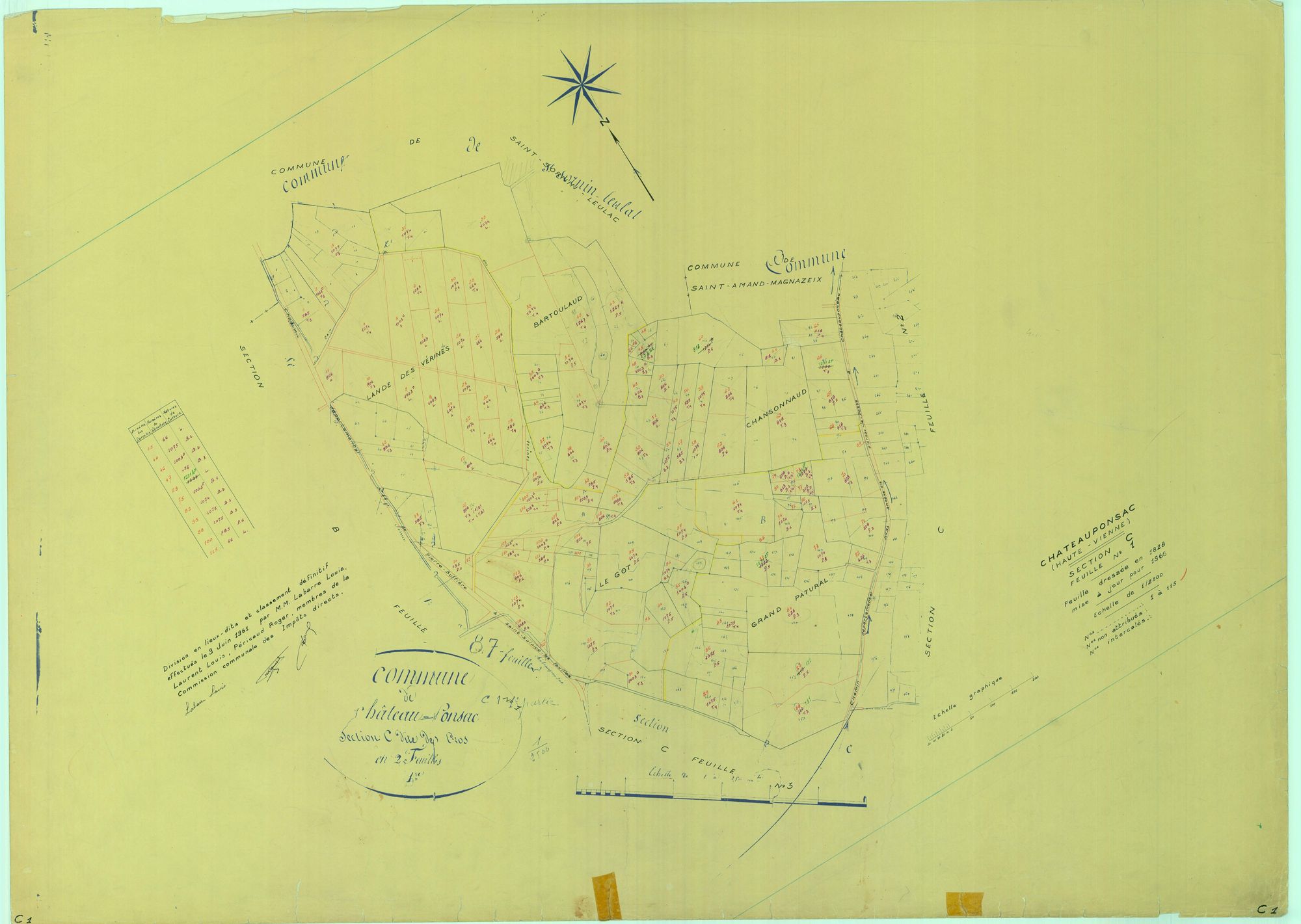 Châteauponsac 2241 W 18 1966