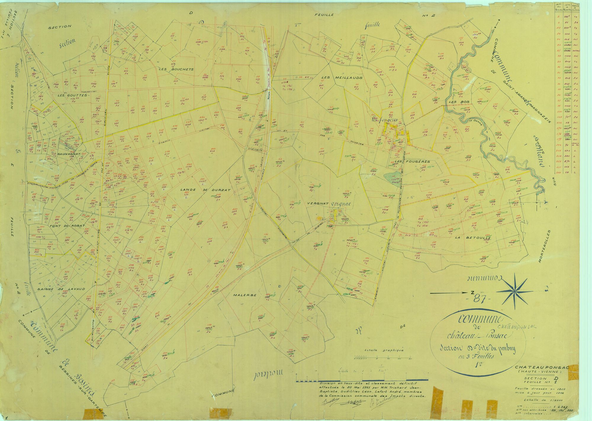 Châteauponsac 2241 W 18 1966
