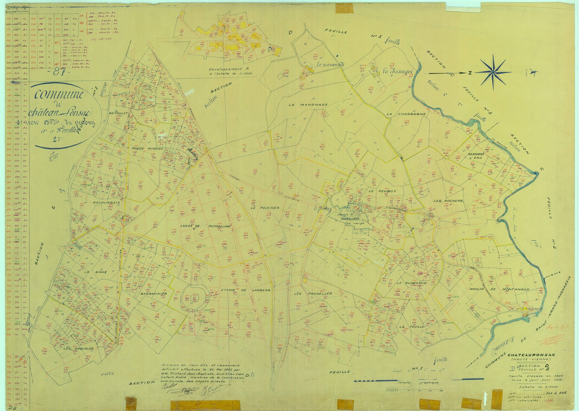 Châteauponsac 2241 W 18 1966