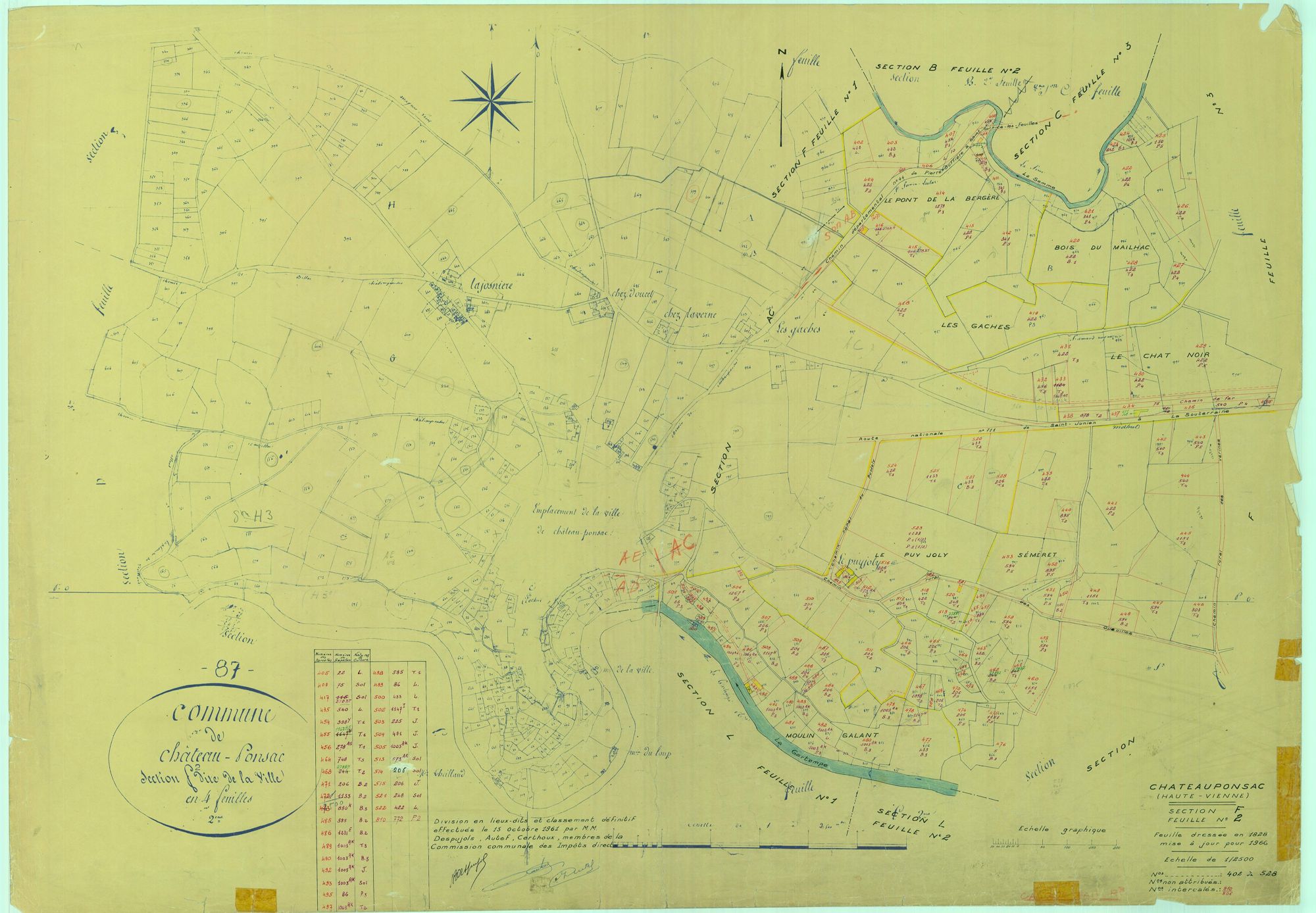Châteauponsac 2241 W 18 1966