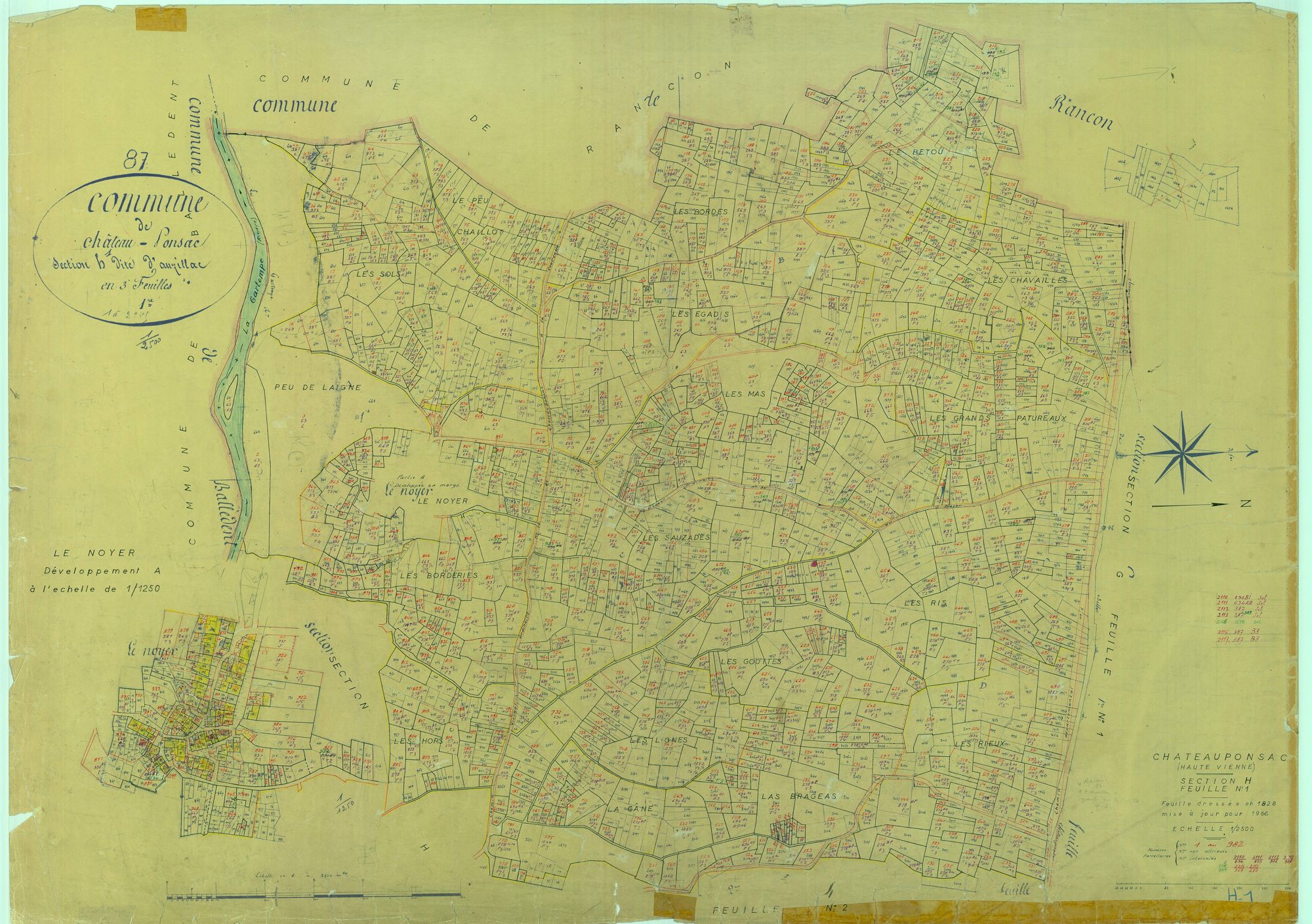Châteauponsac 2241 W 18 1966