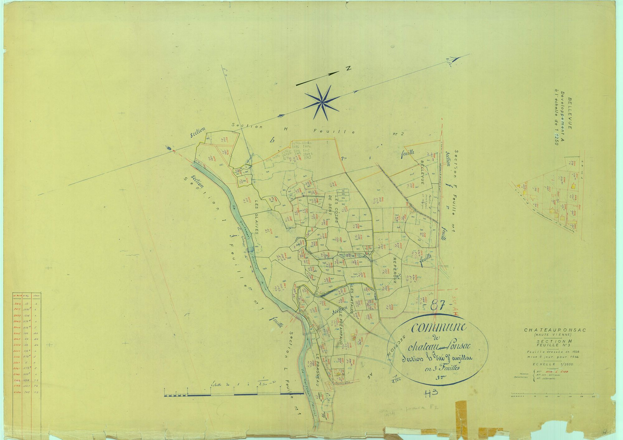 Châteauponsac 2241 W 18 1966