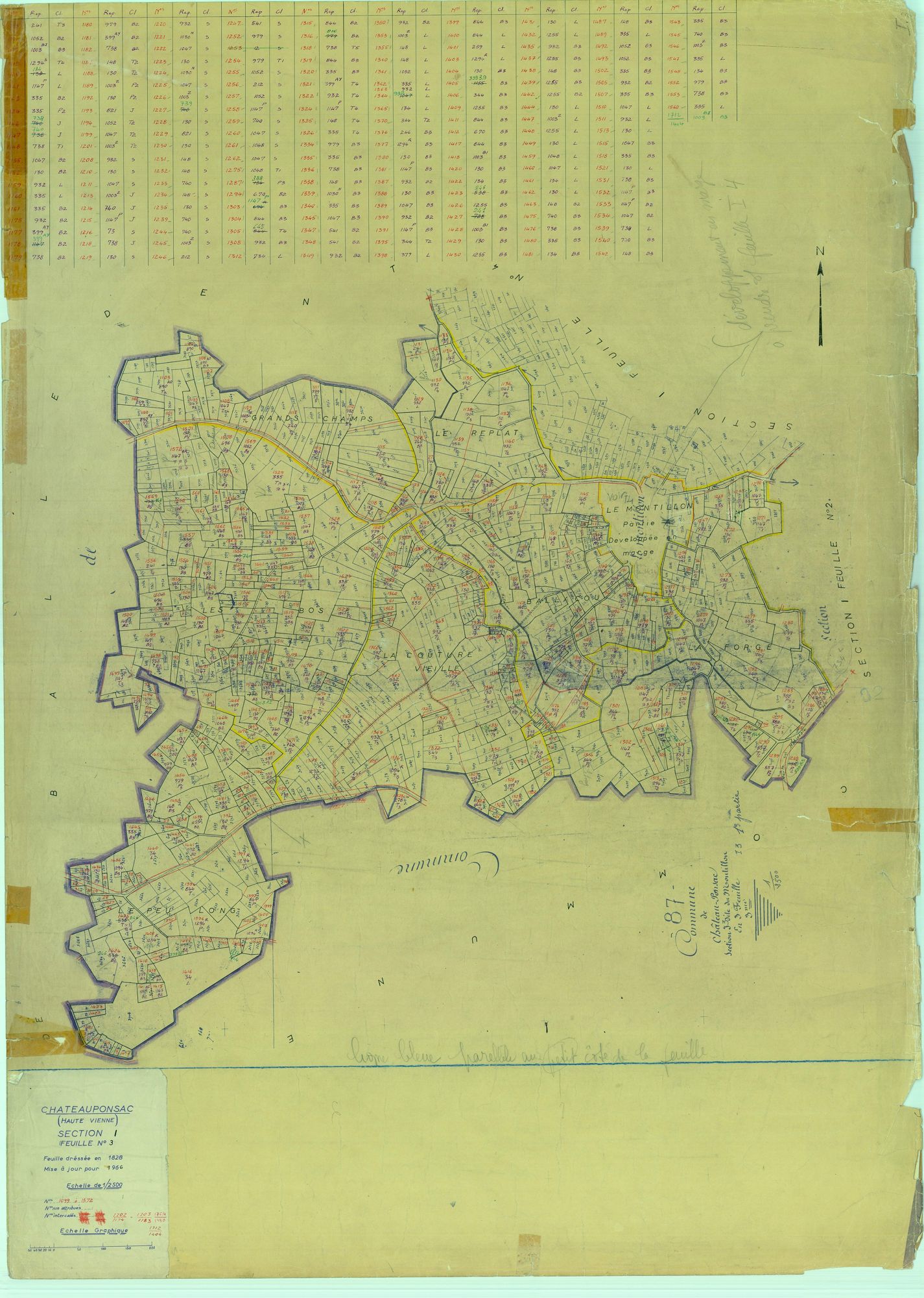 Châteauponsac 2241 W 18 1966