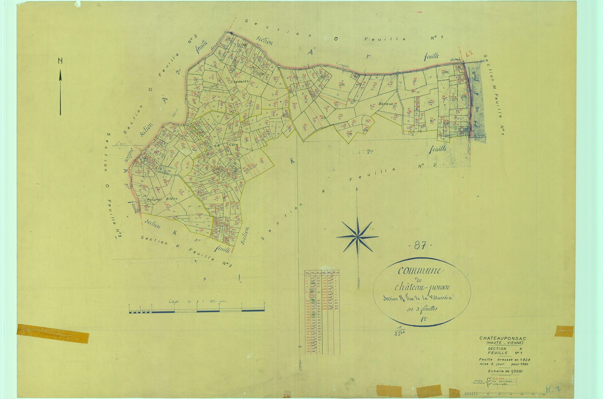 Châteauponsac 2241 W 18 1966